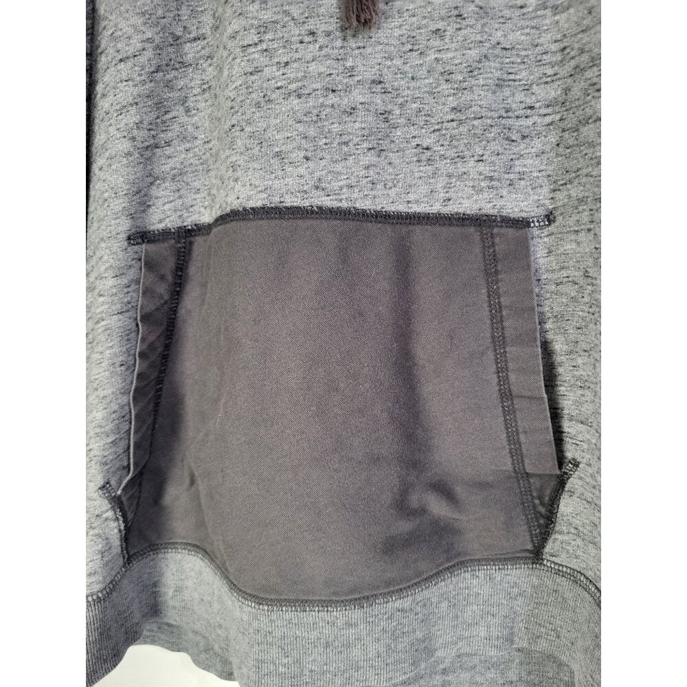 Abercrombie & Fitch y2k Young Men's SZ Small Gray Hoodie Pullover Shirt w/Pocket - Picture 3 of 14